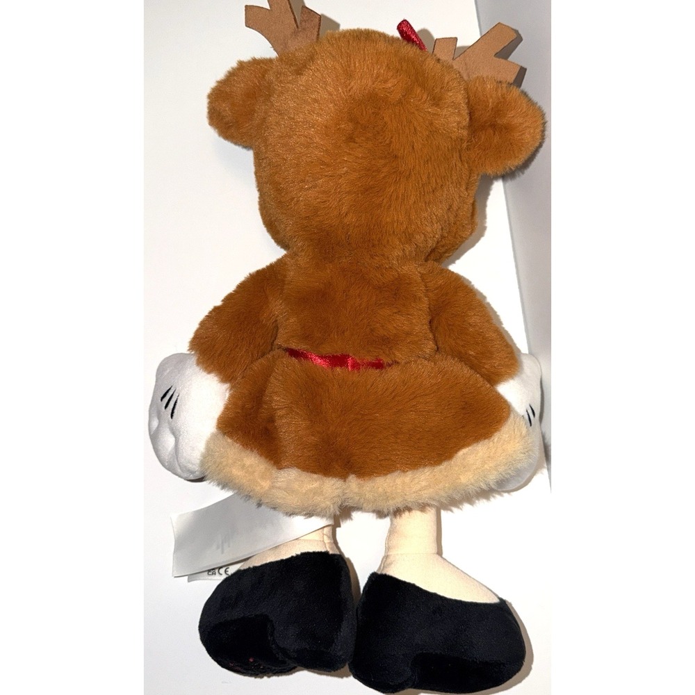 Disney 2025 Christmas Minnie‎ Mouse Reindeer 15 Inch Plush Holiday - Picture 2 of 12